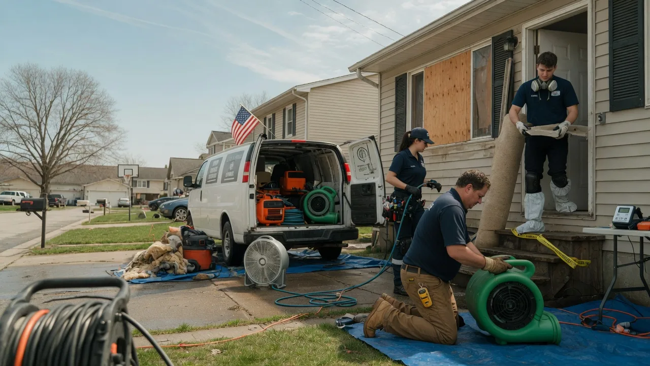 Water Damage Restoration in Mikado, MI near me